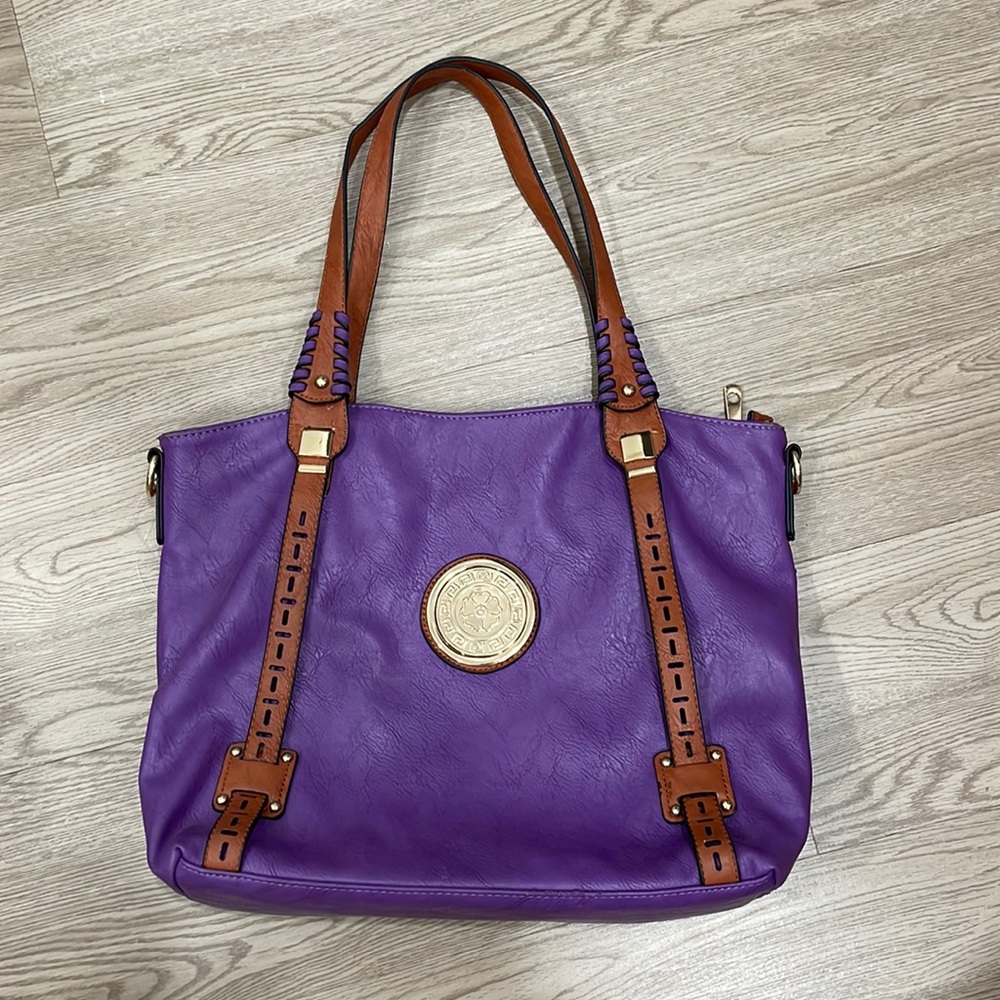 New Purple Hand Bag/ Purse/ Tote Bag
